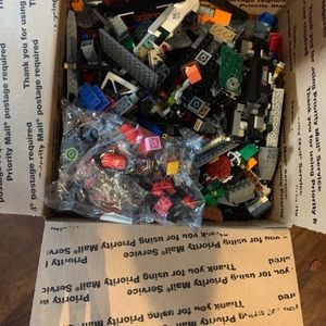 6 lbs lego brick lot